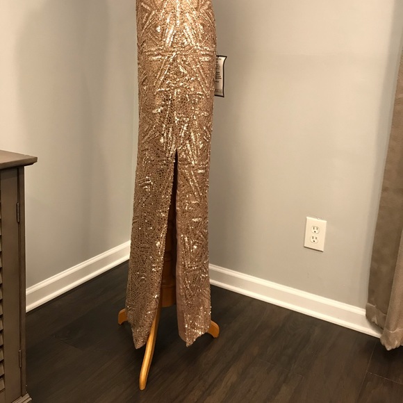 sequined Calvin Klein dress size 4 - Picture 8 of 9